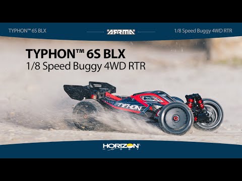 TYPHON 6S 4WD BLX 1/8 Buggy RTR Black