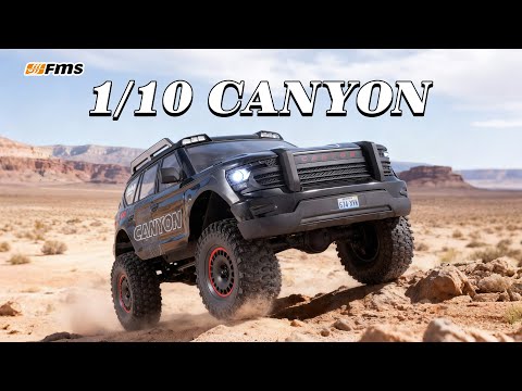 1/10 Canyon FCX10 Scaler ARTR kit (RS) - Black