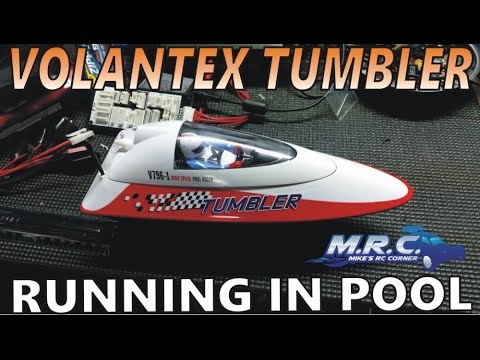Demo - Volantex V796-1 Tumbler – Mini radiostyrd racerbåt RTR