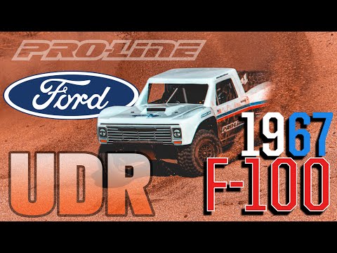 Pre-Cut 1967 Ford F-100 Clear Body for UDR