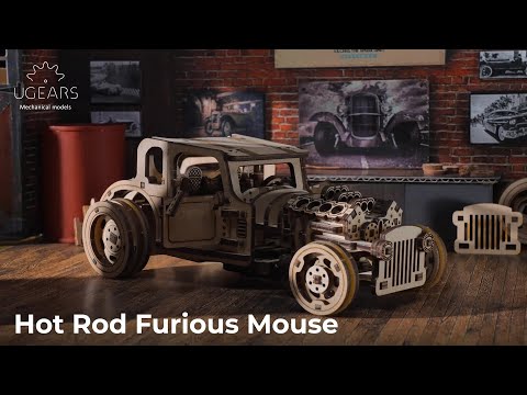Ugears Hot Rod Furious Mouse