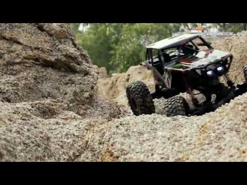 DEMO - Crazy Crawler 1:10 - stor Radiostyrd off-roader m. LJUS