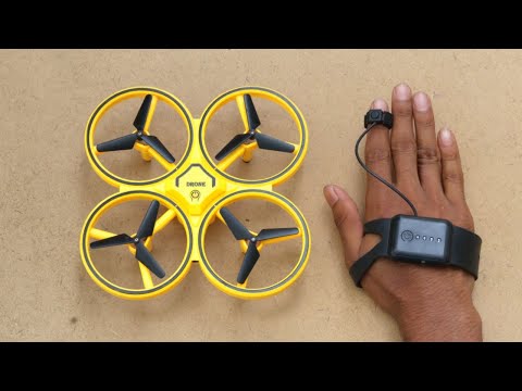 Håndleds kontrolleret Drone - styr dronen med din hånd!