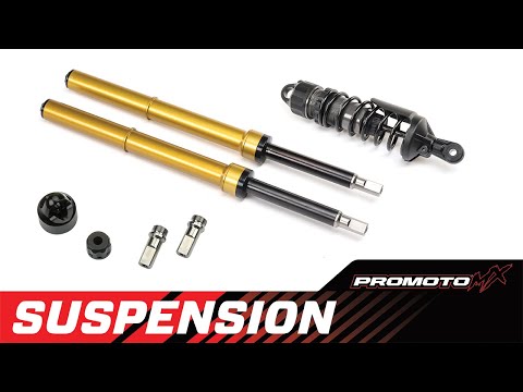 Shock Cap Set, Aluminum, Black: PM-MX/SM