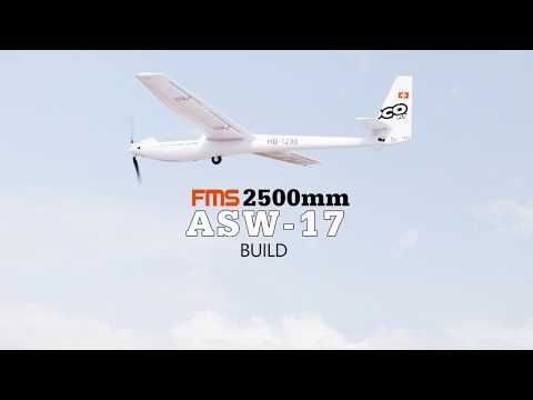 1/8 Glider 2500mm : ASW-17 PNP Kit
