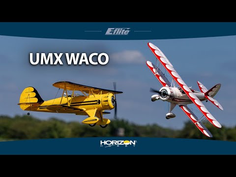 UMX WACO, White BNF Basic with AS3X & SAFE