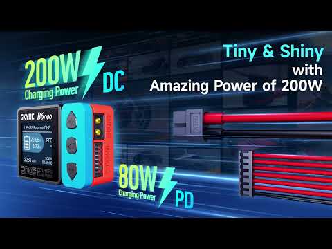 B6 Neo DC charger (200W) - Grey
