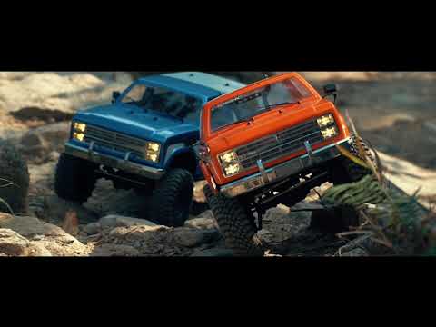Crawling kit - AT4 EMO 1/10 RTR Kit (orange / white)