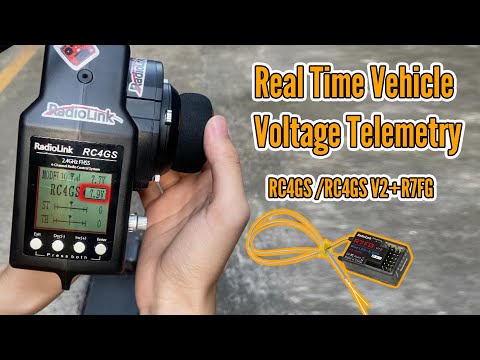 RC4GS V3  5-Channels radio with R6FG gyro integrated Receiver