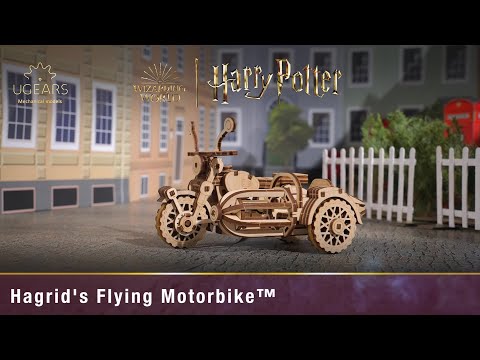 Ugears Hagrid´s Flying Motorbike Harry Potter