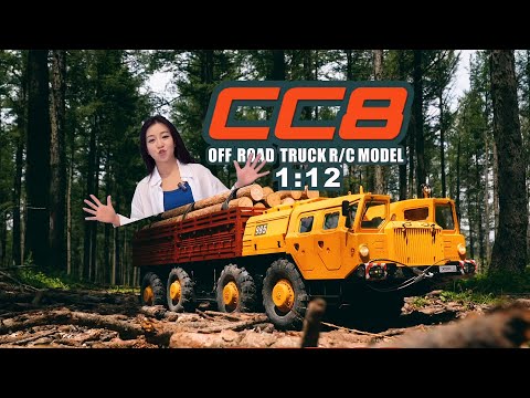 Crawling kit - CC8 pro 1/12 8X8  truck kit