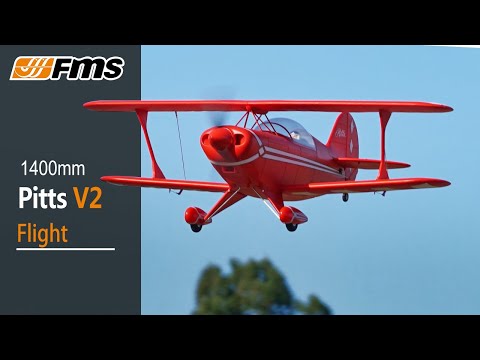 1/4 Plane 1400mm Pitts V2 PNP kit