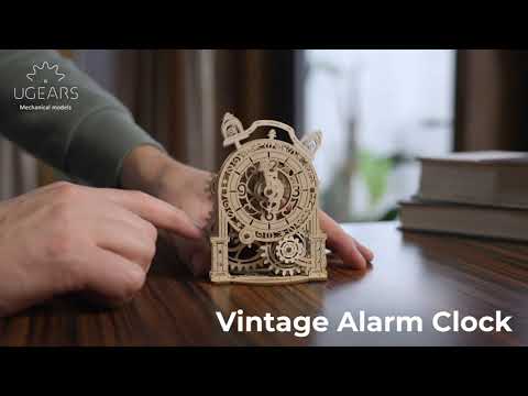 Ugears Vintage Alarm Clock