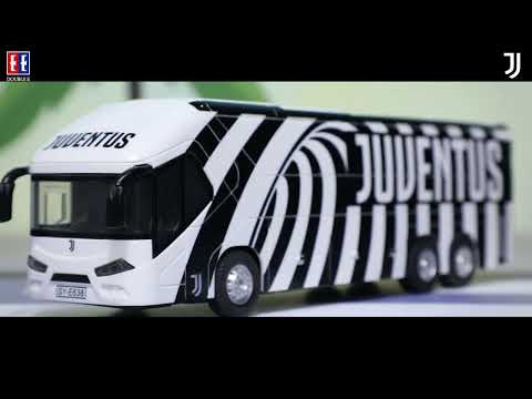 Juventus FC radiostyrd buss med många detaljer