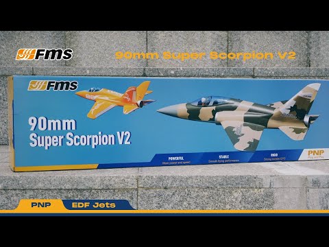 1/12 jet 90mm EDF 6S Super Scorpion V2 PNP kit - Orange
