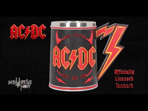 AC/DC High Voltage Rock and Roll Tankard Lighting Horns Mug