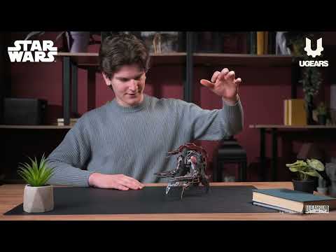 UGEARS Star Wars Droideka – 3D træbyggesæt med transformation (180 dele)