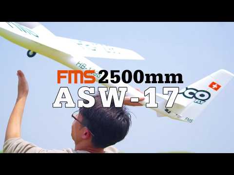 1/8 Glider 2500mm : ASW-17 PNP Kit