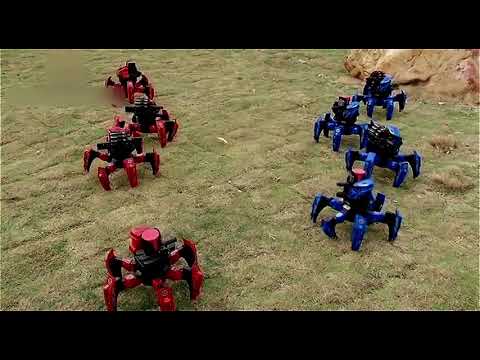 DEMO Star Warrior radiostyrd attackrobot