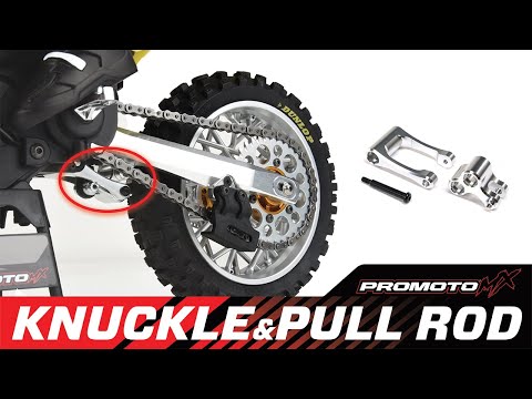 Aluminum Knuckle & Pull Rod, Silver: PM-MX/SM