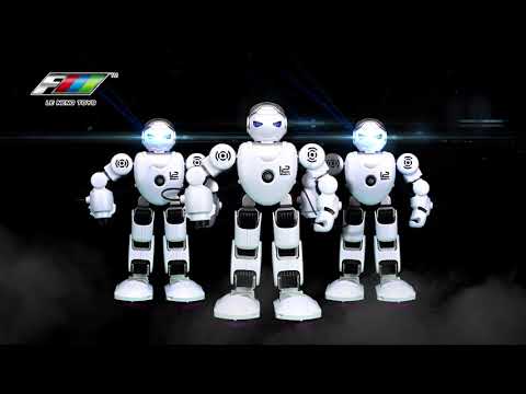 Robot K1 - helt radiostyrd robot med skott, tal, musik, dans