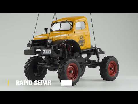 1/24 Power wagon V2 FCX24 crawler RTR car kit - Red