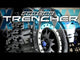 Trencher 4.3 X-MAXX MTD Impulse Blk/Gry F/R