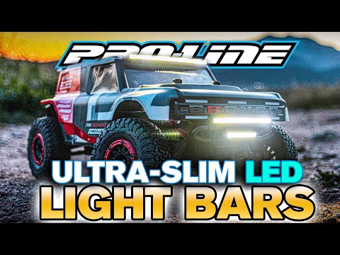 1/10 & 1/8 6 Ultra-Slim LED Lt Bar Kit 5V-12V Crv