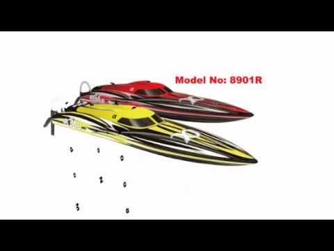 Joysway Alpha Deep Vee Brushless 1060mm 2.4G RTR Boat (Y) (2x3S-5000)