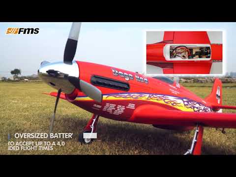 1/10 Plane 1100mm P51D Miss America PNP kit w/ reflex