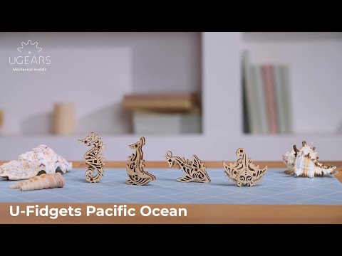 Ugears U-Fidget Pacific Ocean