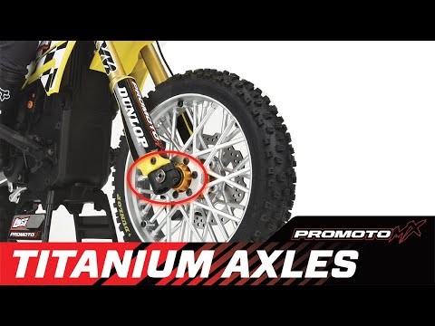 Titanium Axle Set: PM-MX/SM
