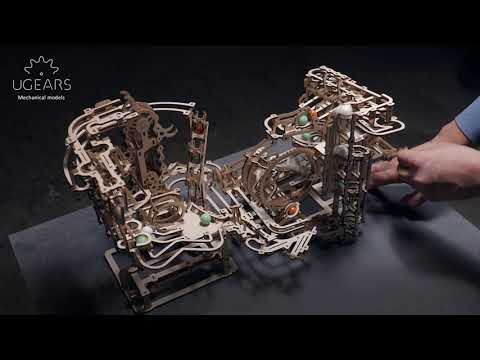 Ugears Marble Run Stepped Hoist (Marble - 2)