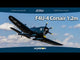 F4U-4 Corsair 1.2m BNF Basic-
