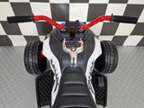 Spyder polismotorcykel 12V för barn