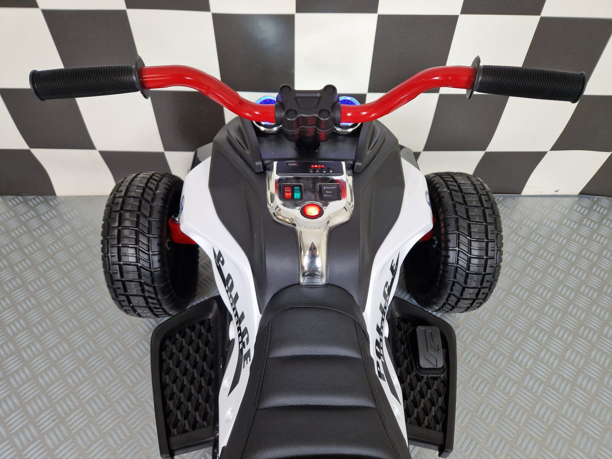 Spyder elmotorcykel 12V för barn