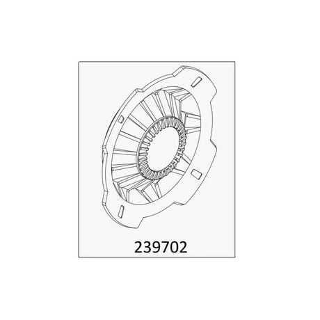 TL4 : rear wheel hub cover