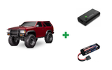 Kombopakke: Traxxas 110056-4 TRX-4 Nissan Pathfinder RTR + USB-C lader og 2S batteri