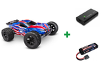 Kombopakke: Rustler 2WD 1/10 HD VX3 BL 3S RTR 40th Edition + USB-C lader og 2S batteri