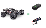 Kombopakke: Rustler 2WD 1/10 HD VX3 BL 3S RTR + USB-C lader og 2S batteri