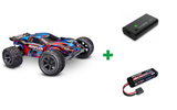 Kombopakke: Rustler 2WD 1/10 HD VX3 BL 3S RTR + USB-C lader og 2S batteri