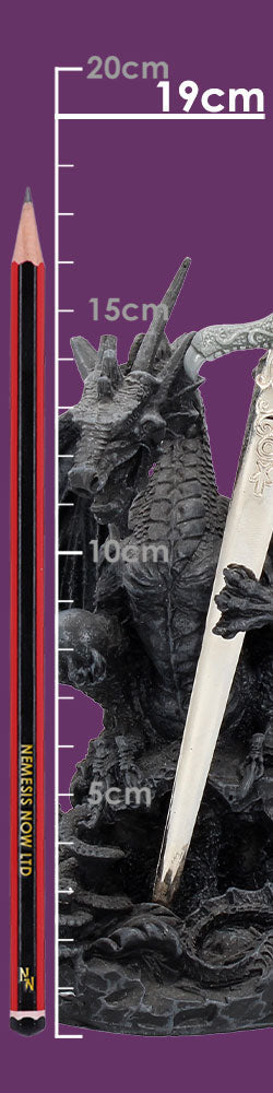 Oath Of the Dragon Letter Opener Holder 19cm