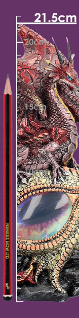 Eye of the Dragon Light Up Red Figurine Ornament
