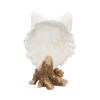 Wild Winter White Wolf Bust 27.5cm – billede 3