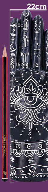 Hamsa Hand of God Palmistry Style Ornament