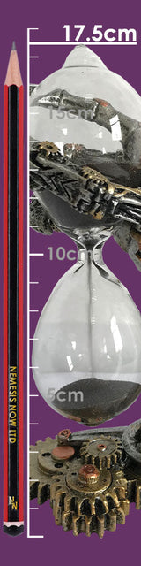 Steampunk Time after Time Skeletal Hand Sand Timer