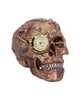 Aged Pentagram Skull 18.8cm
