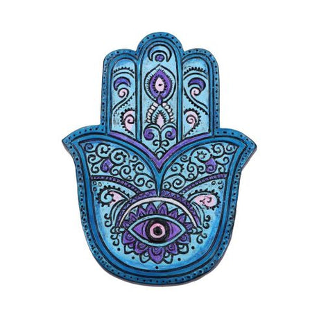Set of 4 Hamsa's Serenity Hand Incense Stick Burner
