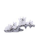 Winter Warmth Cuddling Wolf Puo Figurine