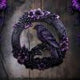 Watcher of the Veil Raven Wall Hanger